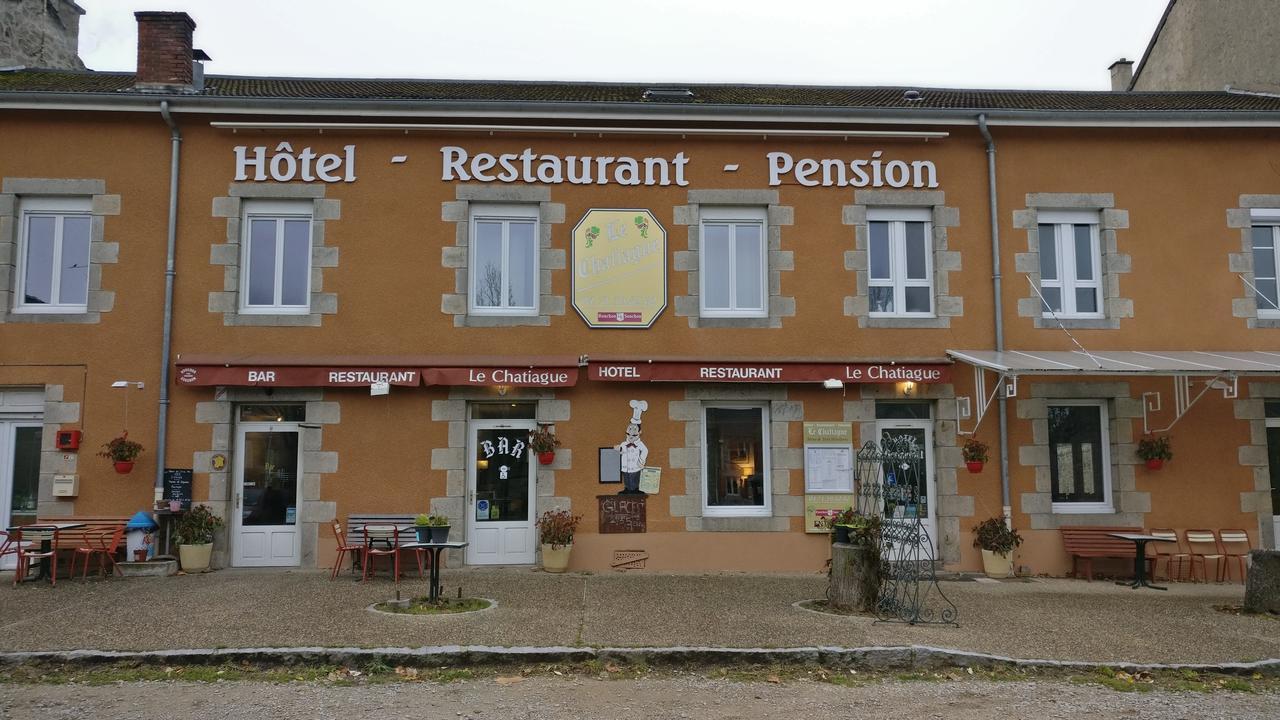 Hotel Le Chatiague Tence Exterior foto